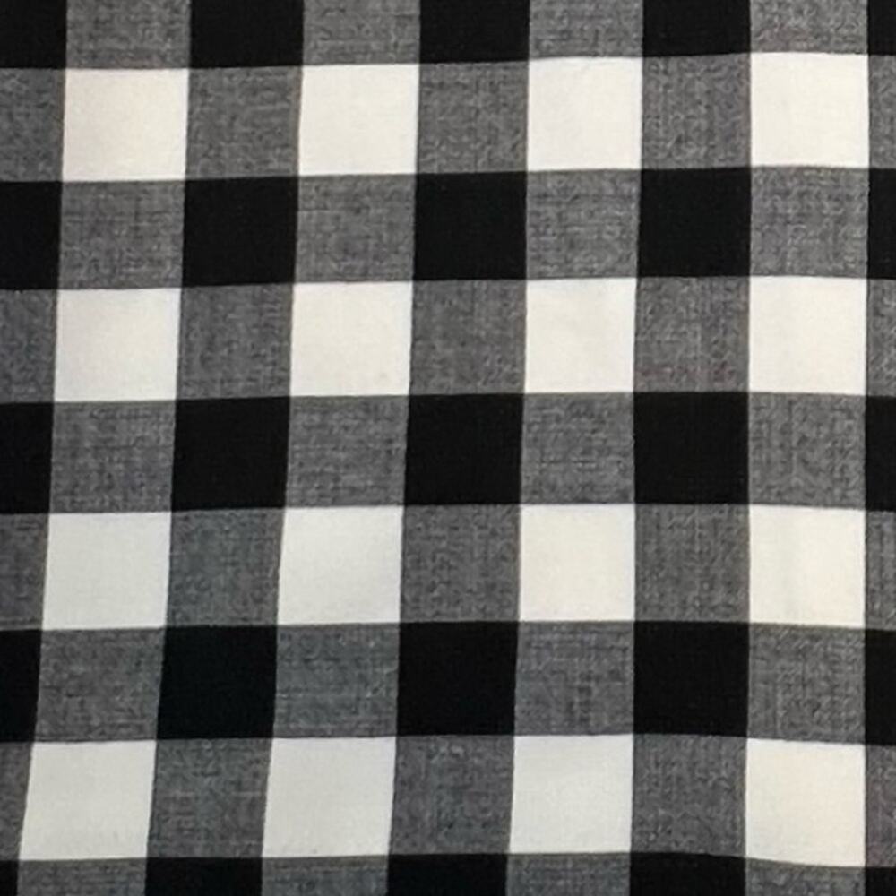 1901 Midi Skirt Womens Size 10 Black Ivory Check A-Line Career Capsule Academia - Picture 6 of 10